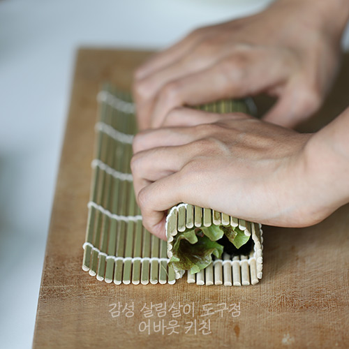 천연 대나무 김발 김밥말이 김밥발]